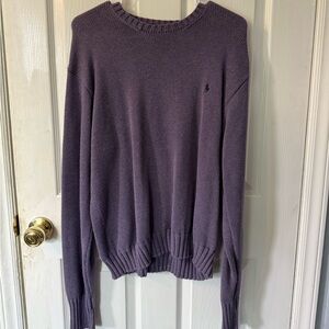 Polo Ralph Lauren Purple Crewneck Sweater